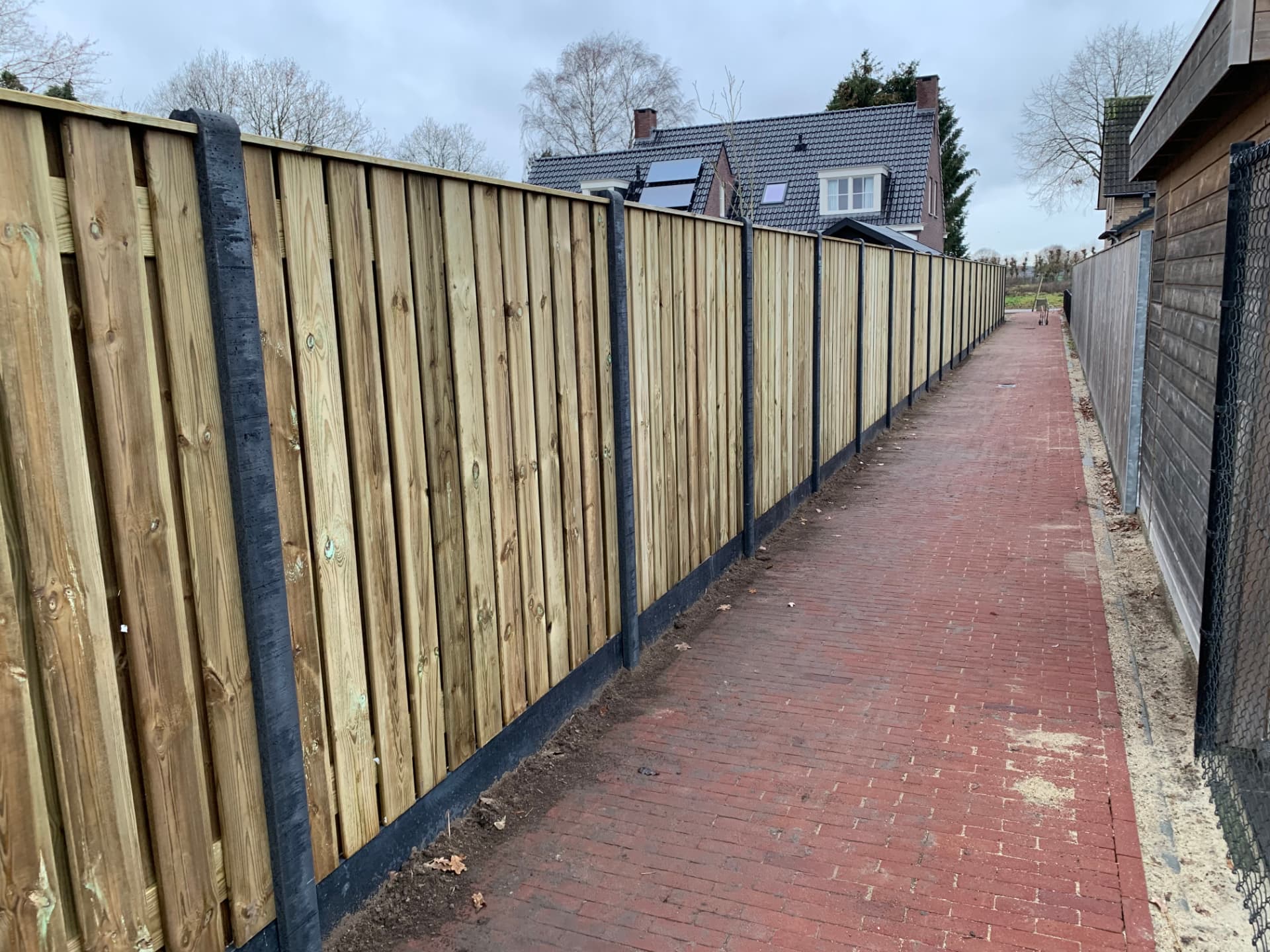Schutting project 1 in regio Eindhoven